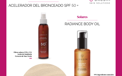 Radiance Body Oil y Acelerador del Bronceado SPF 50+